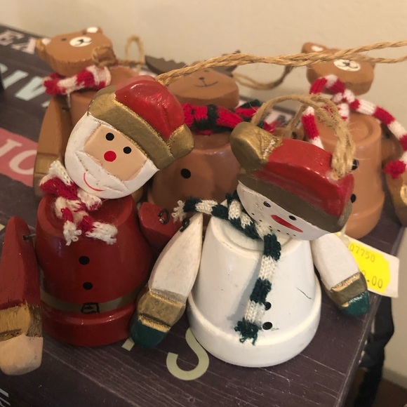 Other - Santa 🎅 Snowmen ⛄️ & Reindeer Xmas pup Ornaments